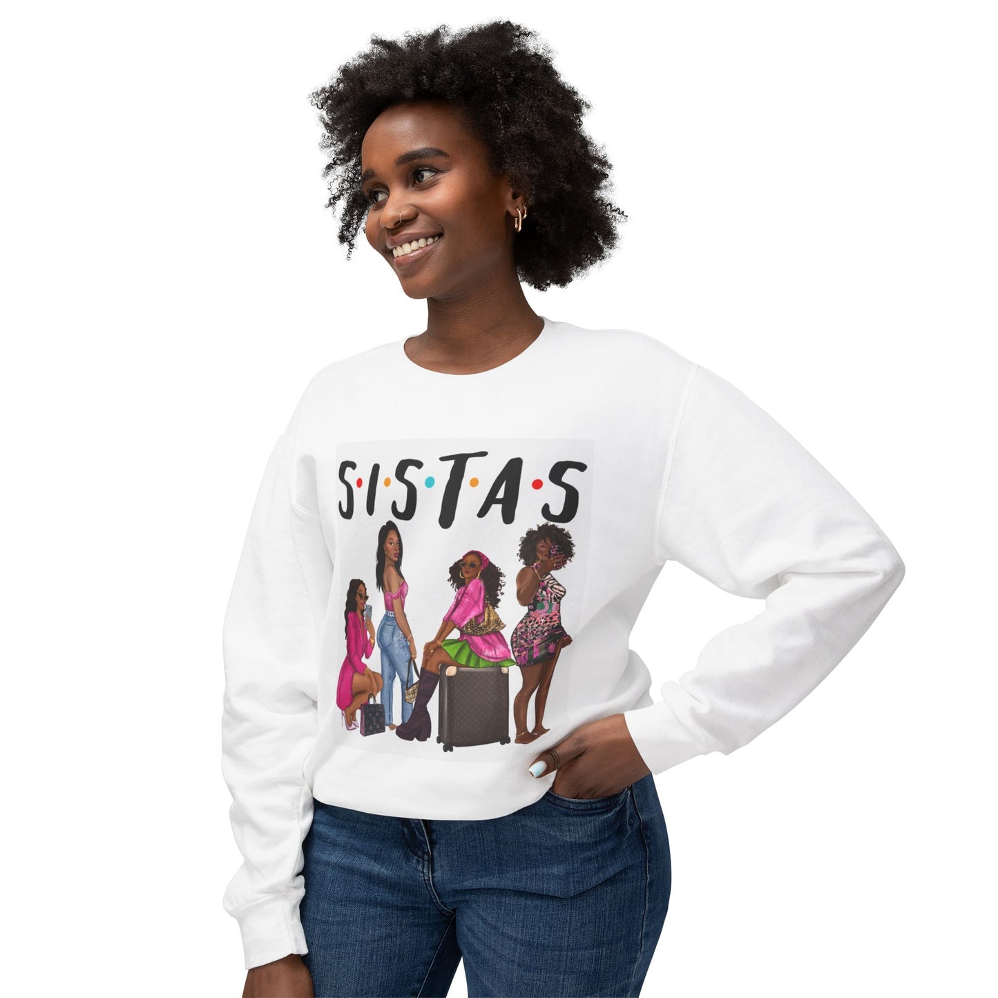 Unisex Lightweight Crewneck Sweatshirt