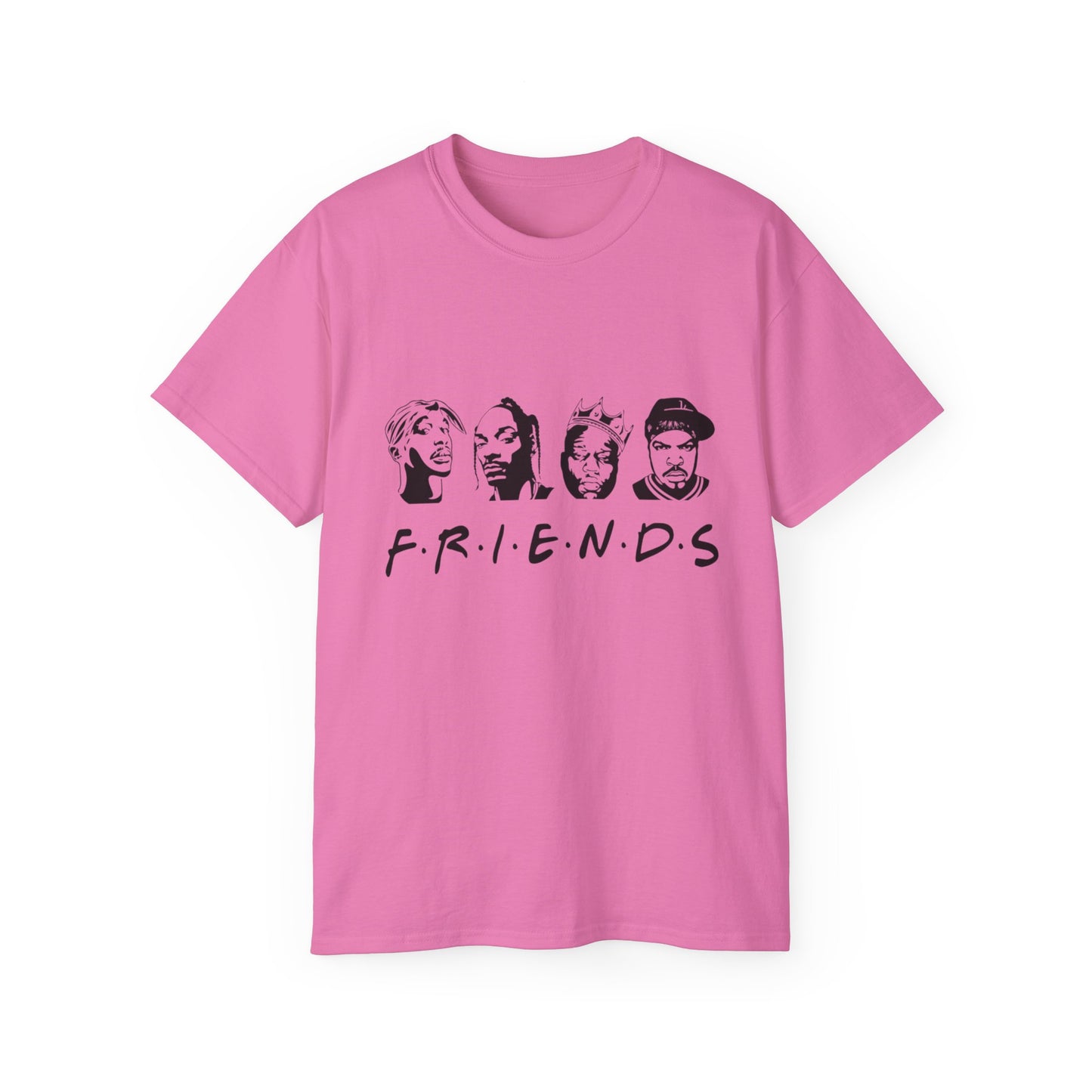 Unisex Ultra Cotton Tee - 'FRIENDS' Graphic Tee for Music Lovers