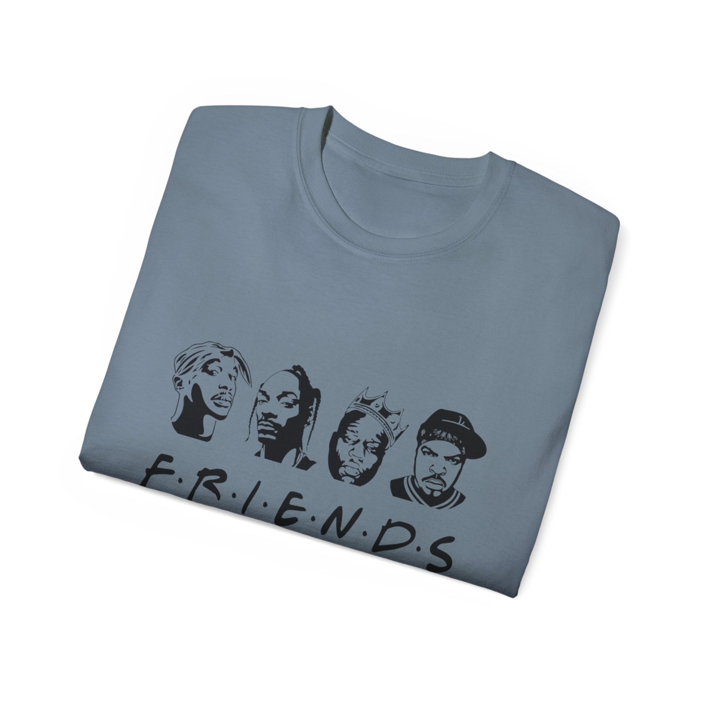 Unisex Ultra Cotton Tee - 'FRIENDS' Graphic Tee for Music Lovers