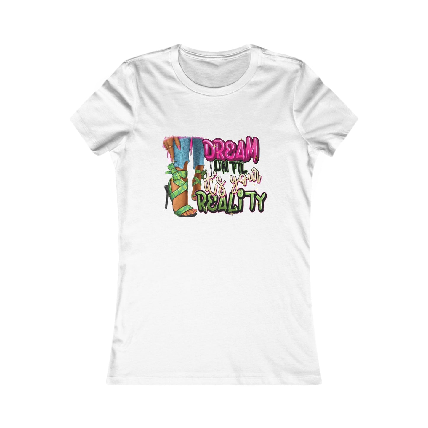 Dream Reality Graphic Tee for Women - Casual Comfort & Inspiration