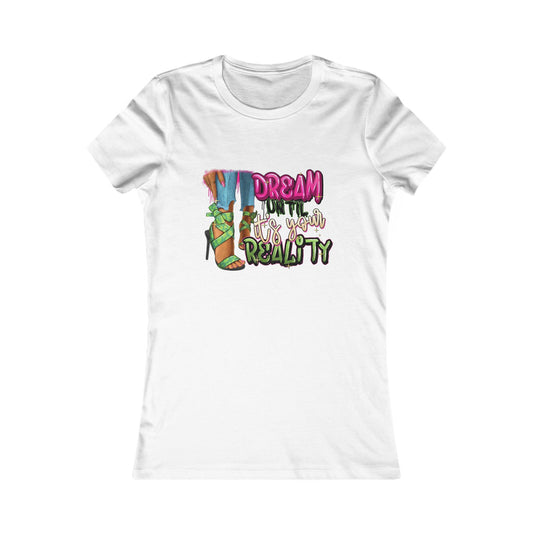 Dream Reality Graphic Tee for Women - Casual Comfort & Inspiration