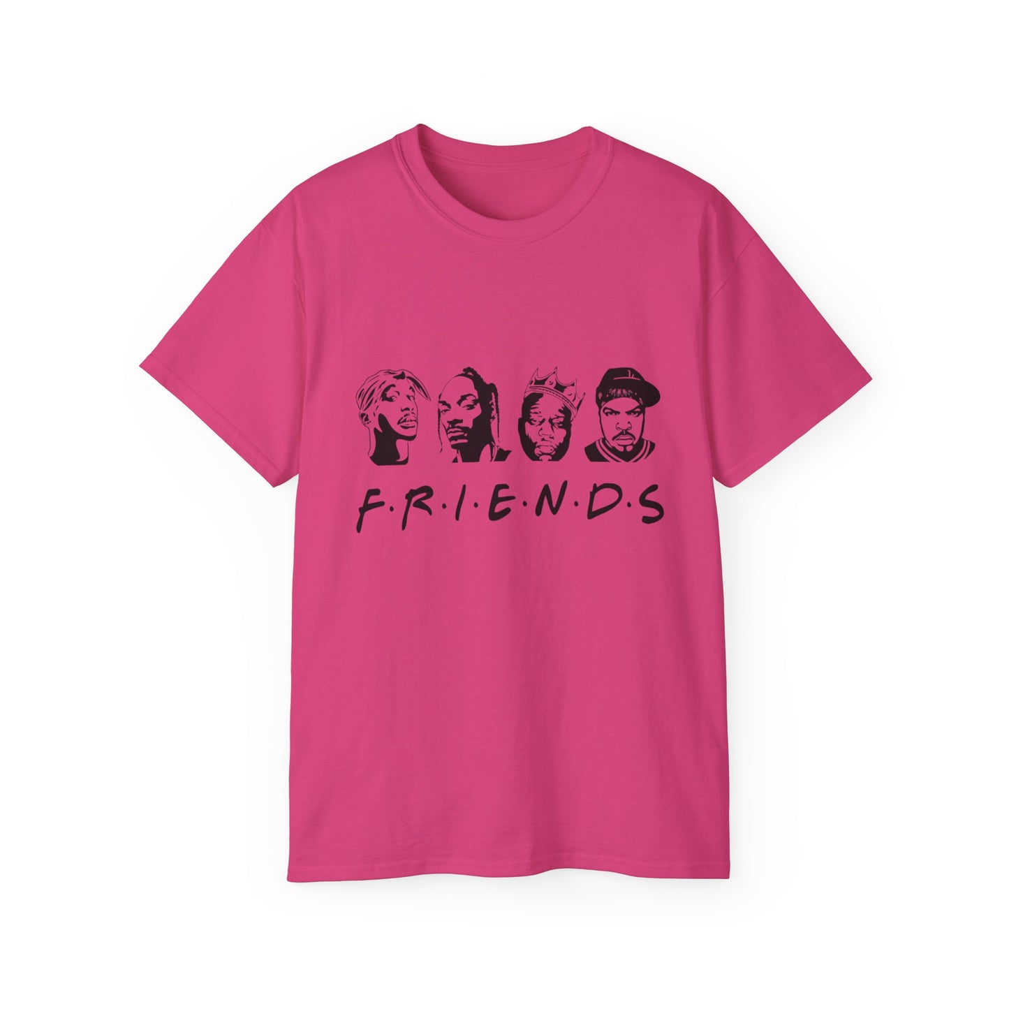 Unisex Ultra Cotton Tee - 'FRIENDS' Graphic Tee for Music Lovers