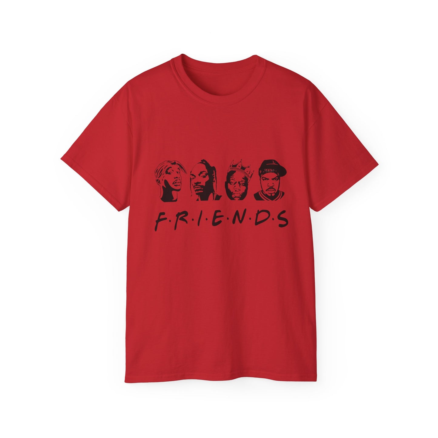 Unisex Ultra Cotton Tee - 'FRIENDS' Graphic Tee for Music Lovers