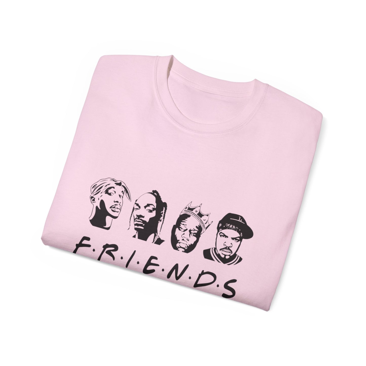 Unisex Ultra Cotton Tee - 'FRIENDS' Graphic Tee for Music Lovers