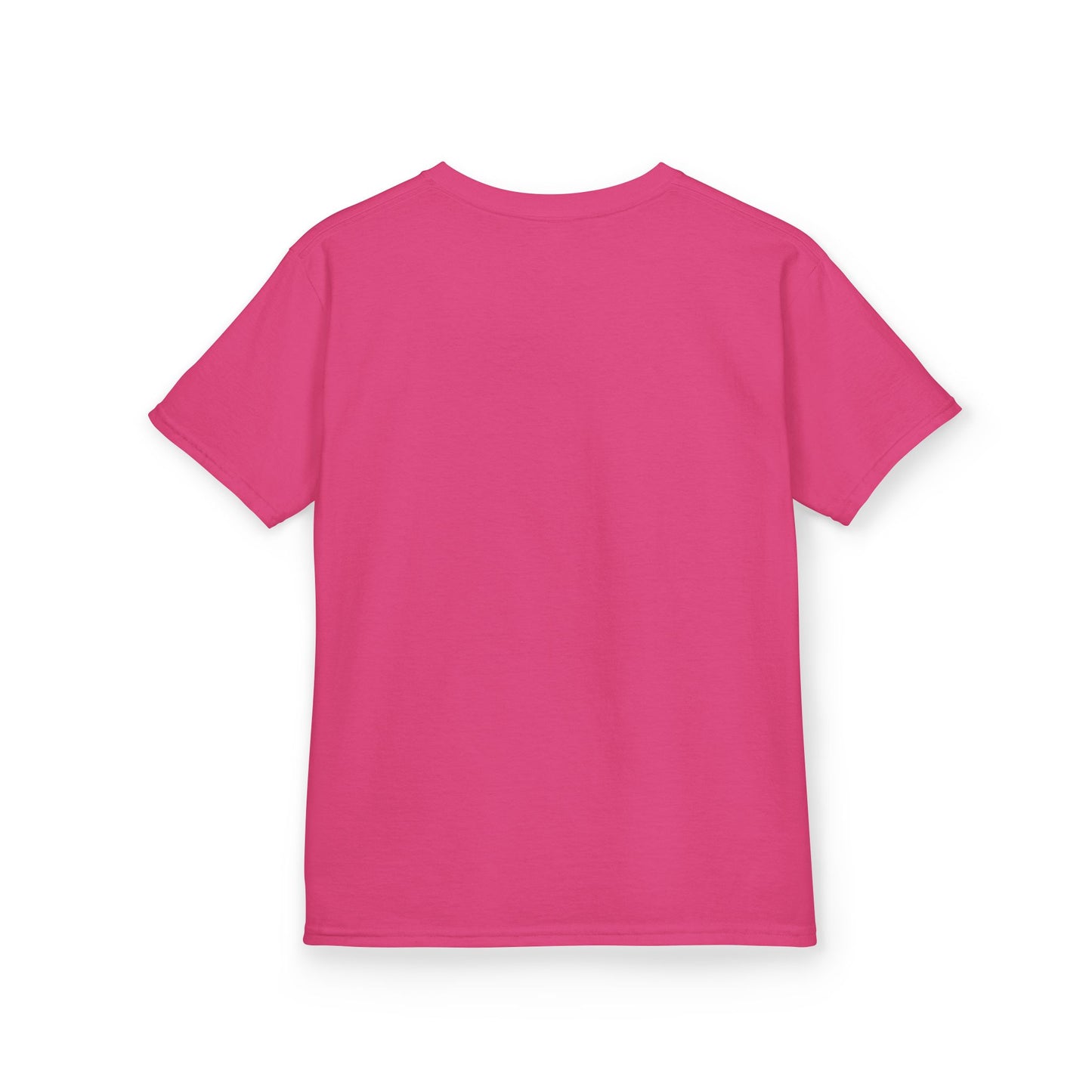 Charming Cartoon Girl Kids Heavy Cotton Tee - Perfect for Playtime & Parties